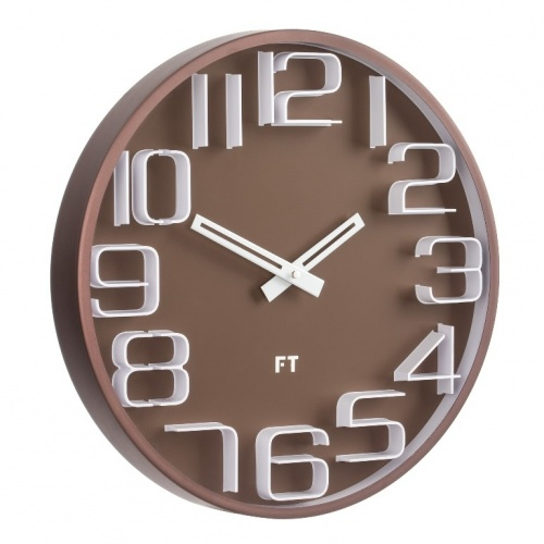 Designové nástěnné hodiny Future Time FT8010BR Numbers 30cm
Kliknutím zobrazíte detail obrázku.
