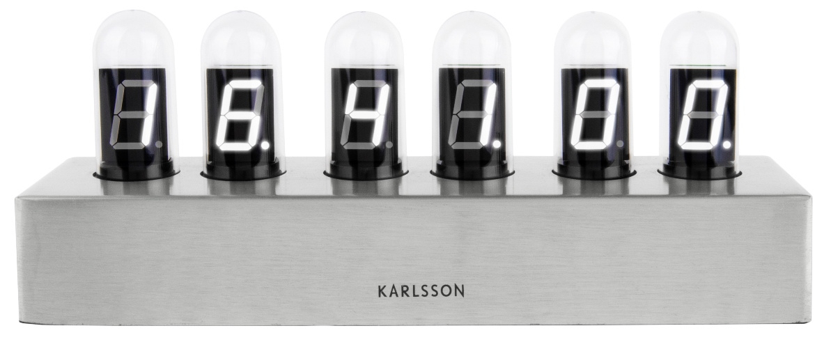 Fotografie Designové digitální stolní hodiny 4208 Karlsson 28cm