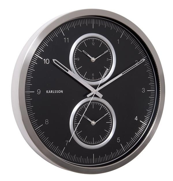 Fotografie Designové nástěnné hodiny KA5508BK Karlssson 50cm